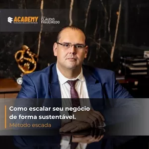 Imagem de capa para o Curso online Como escalar seu negócio de forma sustentável - Método escada