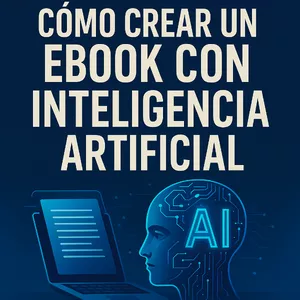 Imagen de portada para Ebook Como crear un ebook con inteligencia artificial