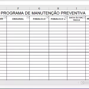 Imagem de capa para o Curso online Planilha Manutenção Preventiva - Frotas