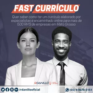 Imagem de capa para o Serviço online FAST CURRÍCULO: SEU EMPREGO MAIS RÁPIDO!