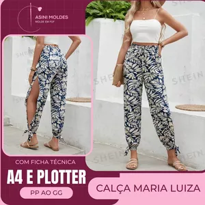 Imagem de capa para o Curso online CALÇA MARIA LUIZA - Molde em PDF
