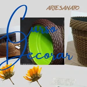 Curso Decorações Em Fibra Sintética
