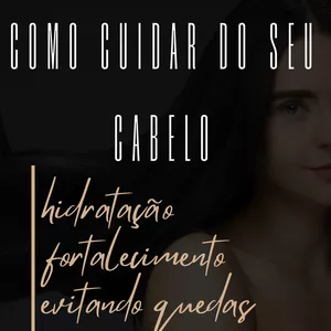 Imagem de capa para o Ebook Como cuidar do seu cabelo