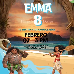 Imagen de portada para Ebook Tarjeta invitación de cumpleaños 
