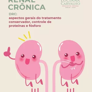 Imagem principal do produto E-book 01 Nutrição e Doença Renal Crônica - Controle de proteínas e fósforo
