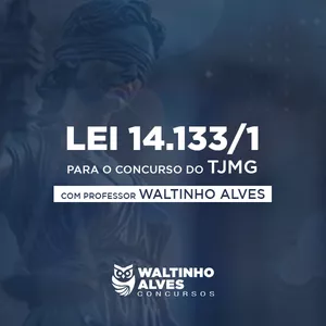 Imagem de capa para o Curso online Lei 14.133/1 para o concurso TJMG