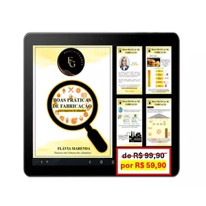 Imagem de capa para o Ebook Boas Práticas de Fabricação para empresas de alimentos