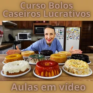 Imagem de Curso Bolos Caseiros Lucrativos criado por Ranumac Produtos Diversos na hotmart