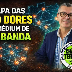 Imagem de capa para o Ebook 100 DORES DO MÉDIUM DE UMBANDA E RELAÇÕES HUMANAS NO TERREIRO