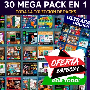 Imagen de portada para Curso online SUPER MEGA PACK DE CURSOS 14.1 TB de cursos