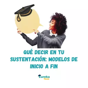 Imagen de portada para Ebook Qué decir en tu sustentación: Modelos de Inicio a Fin