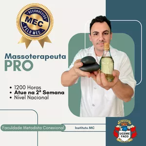 Imagem de Formação em Massoterapia 1200 horas - Reconhecido pelo MEC. criado por INSTITUTO MASSOTERAPIA E CUIDADOS na hotmart