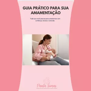 Imagem de capa para o Ebook Guia Prático Para Sua Amamentação 