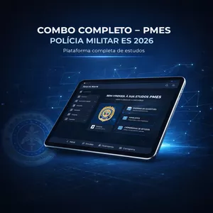 Imagem do curso Combo PMES – Soldado 2026 | Preparação Completa