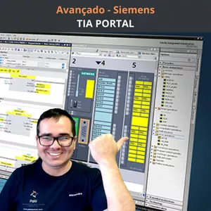 Imagem de capa para o Curso online TIA Portal Avançado - PID &amp; SCL/STL &amp; Webserver