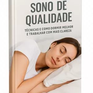 Imagem de capa para o Ebook Sono de Qualidade: Como dormir melhor e trabalhar com mais clareza