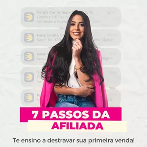 Imagem de 7 Passos da Afiliada criado por Victoria na hotmart