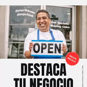 Imagen de portada para Ebook Ebook "Destaca tu Negocio en Google"