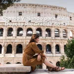 Imagem de capa para o Curso online Doação RS - Combo Viajando para Italia