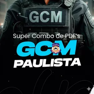 Imagem de capa para o Curso online Super Combo de PDF's GCM PAULISTA PE 