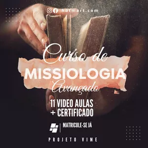 Imagem do curso Curso de Missiologia Avançado