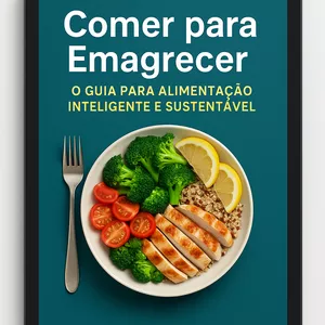 Imagem de capa para o Ebook Ebook Comer para Emagrecer: O Guia para Alimentação Inteligente e Sustentável