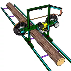 Imagem de capa para o Ebook Projeto serraria móvel para madeiras