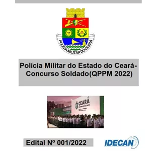 Imagem de capa para o Ebook Raciocínio Lógico IDECAN PM CE 2022
