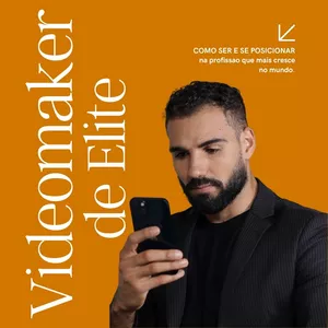 Imagem do curso Formação Videomaker de Elite: vivendo de criação de video apenas com o celular.