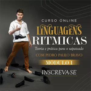 Imagem de capa para o Curso online Linguagens rítmicas - Teoria e prática no sapateado