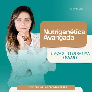 Imagem de capa para o Curso online Nutrigenética Avançada e Ação Integrativa (NAAG)