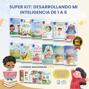 Imagen de portada para Ebook SUPER KIT: DESARROLLANDO MI INTELIGENCIA DE 1 A 8 AÑOS
