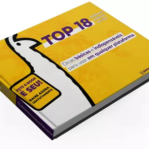 Imagem de capa para o Ebook 18 PRÁTICAS ONLINE ESSENCIAIS para usar HOJE MESMO! 