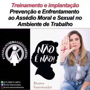 Imagem de capa para o Ebook Treinamento e Implantação da Política de Prevenção e Enfrentamento  do Assédio Moral e Sexual no Ambiente de Trabalho