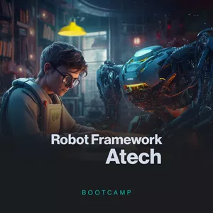 Imagem de capa para o Curso online Robot Framework Atech