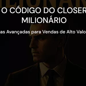 Imagem de capa para o Ebook O Código deo Closer Milhonário 
