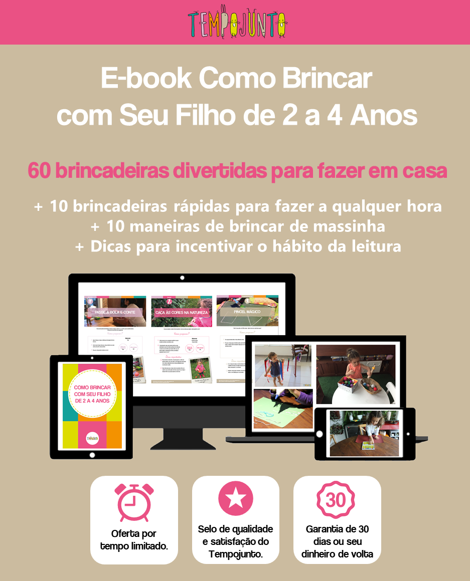 As 10 melhores brincadeiras para crianças de 3 anos - Tempojunto