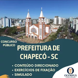 Imagem de capa para o Ebook Apostila Prefeitura de Chapecó SC - Professor de Educação Física - 2025