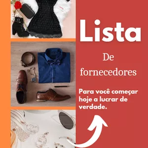 Imagem de capa para o Ebook Lista de fornecedores