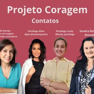 Imagem de capa para o Curso online Projeto - Coragem para Se transformar