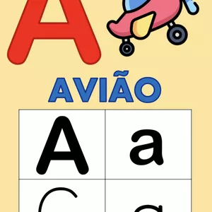 Imagem principal do produto Alfabeto 4 tipos de letras