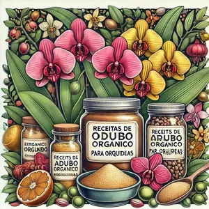 Imagem de capa para o Ebook Receitas de adubo orgânico para orquídeas