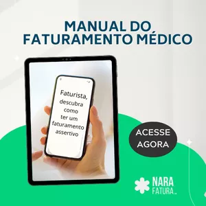 Imagem de capa para o Ebook Manual do Faturamento Médico