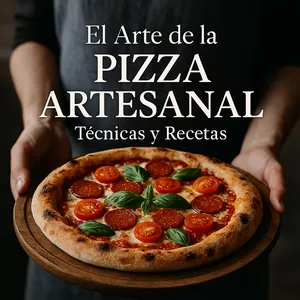 Imagen de portada para Ebook El Arte de la Pizza  Artesanal, Técnicas y  Recetas.