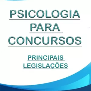 Imagem de capa para o Ebook Psicologia Para Concursos - Legislações