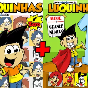 Imagem de capa para o Ebook Gibi - Luquinhas 01