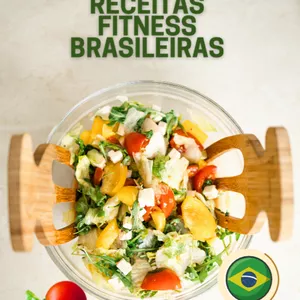 Imagem de capa para o Ebook Sabor e Saúde: Receitas Brasileiras Fitness
