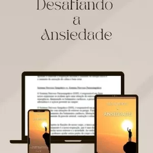 Imagem de capa para o Ebook Desafiando a Ansiedade