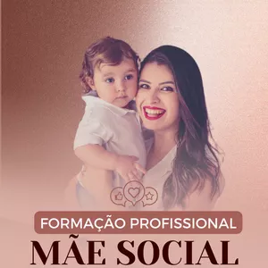 Imagem de capa para o Curso online Formação Profissional Mãe Social Media