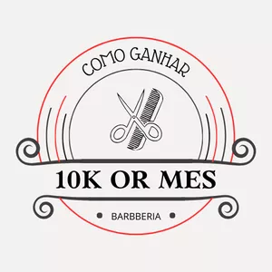 Imagem de capa para o Ebook 10K POR MES CORTANDO O CABELO